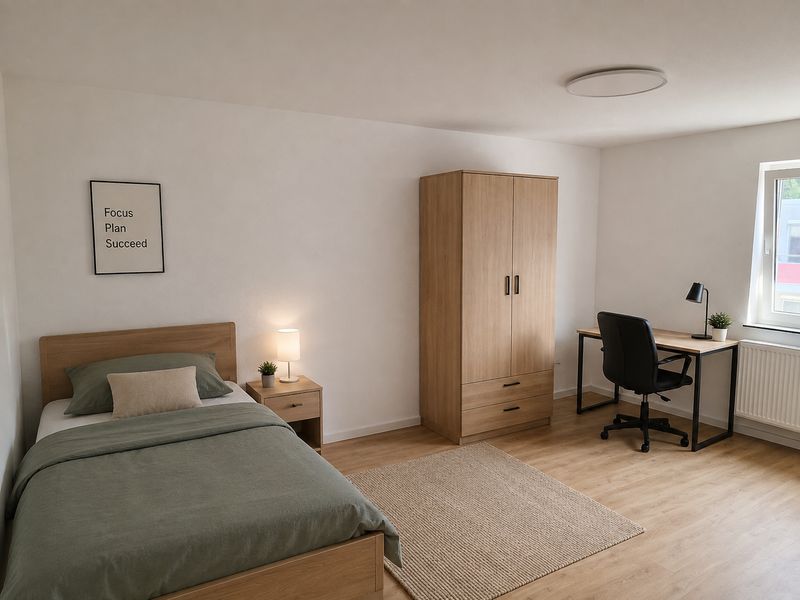 1 x möbliertes Zimmer - kernsanierte 4-Zimmer-WG - in Maximiliansau